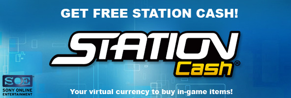 how to get free station cash eq2